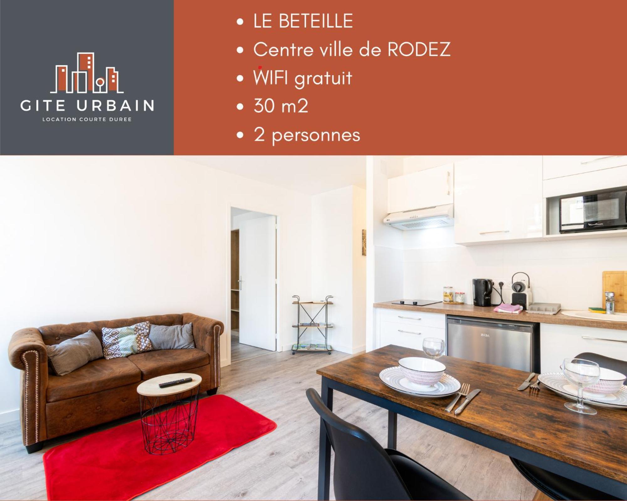 Le Beteille Apartment Rodez Luaran gambar